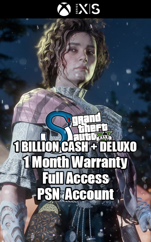 GTA V XBOX SERIES X/S 1 BILLION+ / CASH + DELUXO ACCOUNT