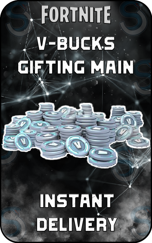 V Bucks Skin Gifting Main Accounts