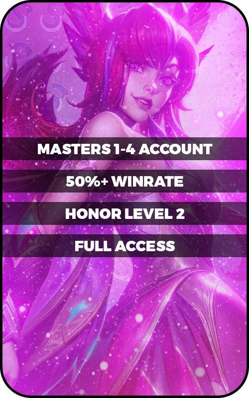 EUW Masters Handlevled Ranked Account